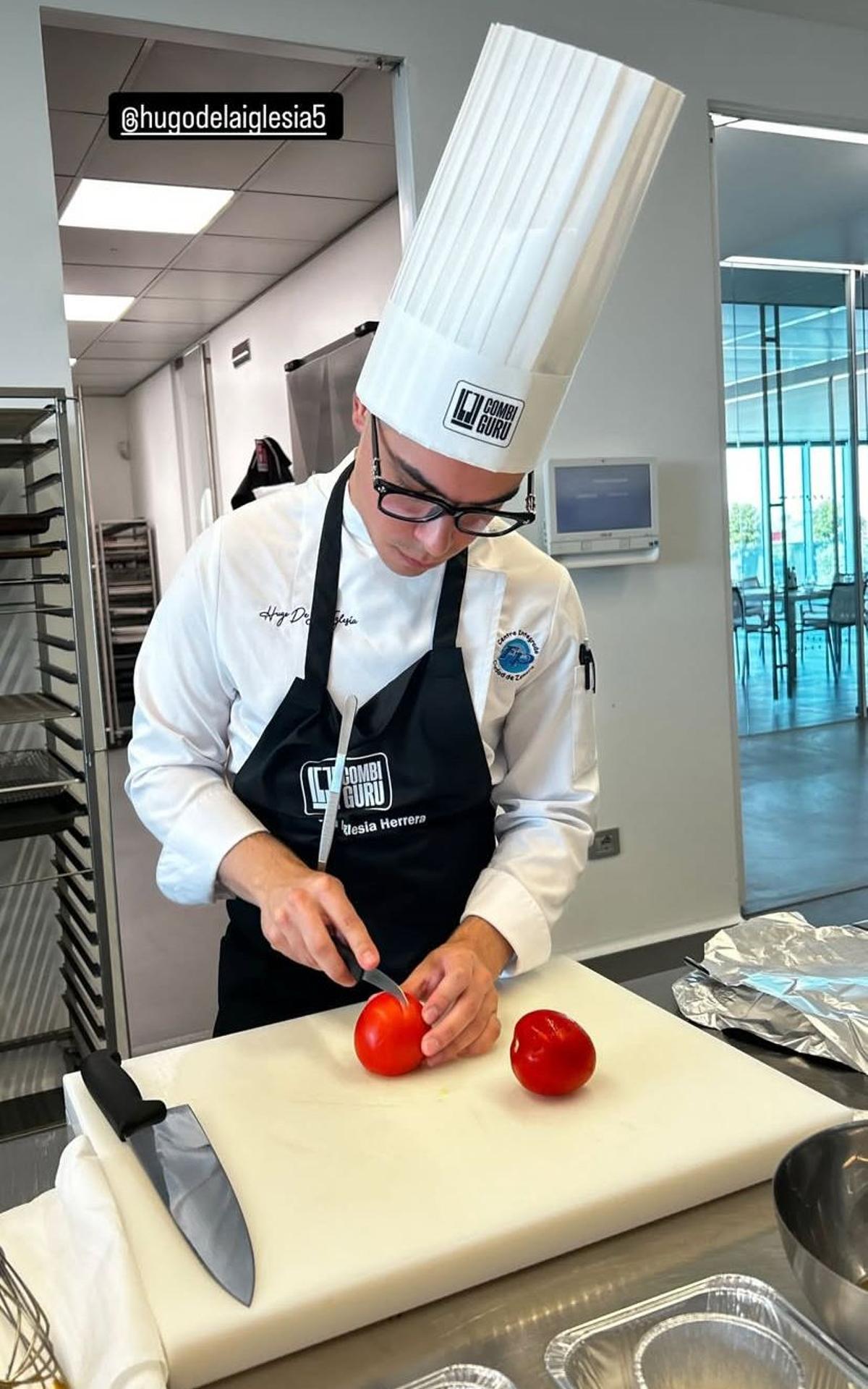 Hugo de la Iglesia, durante el concurso.