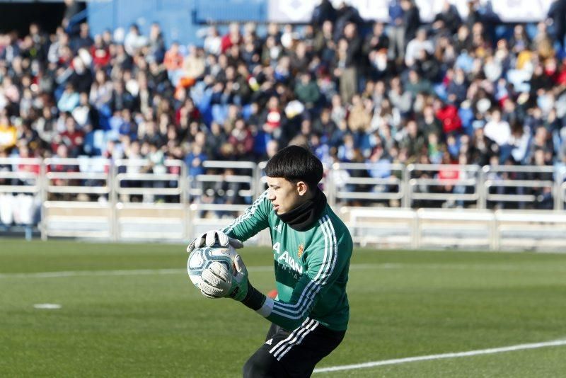 Partido de entrenamiento del Real Zaragoza en La Romareda