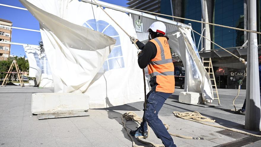 La Magdalena toma forma con las infraestructuras listas para el Inici