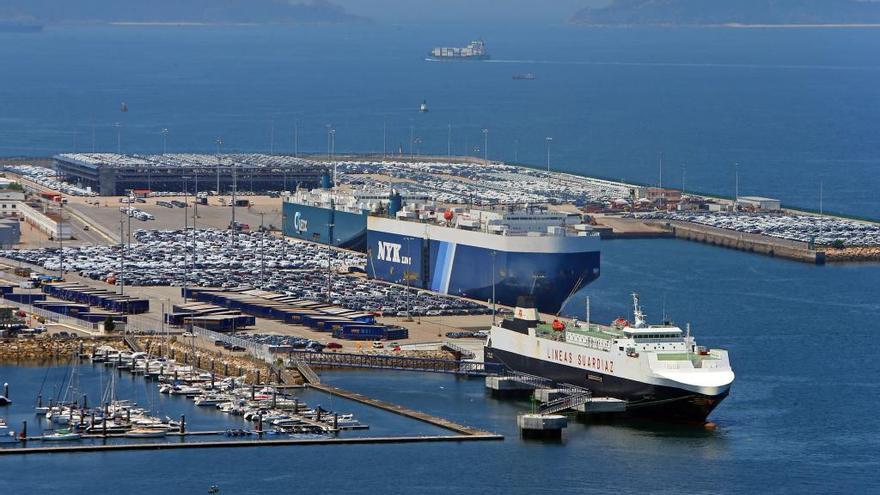 Panorámica del Puerto de Vigo. // Marta G. Brea