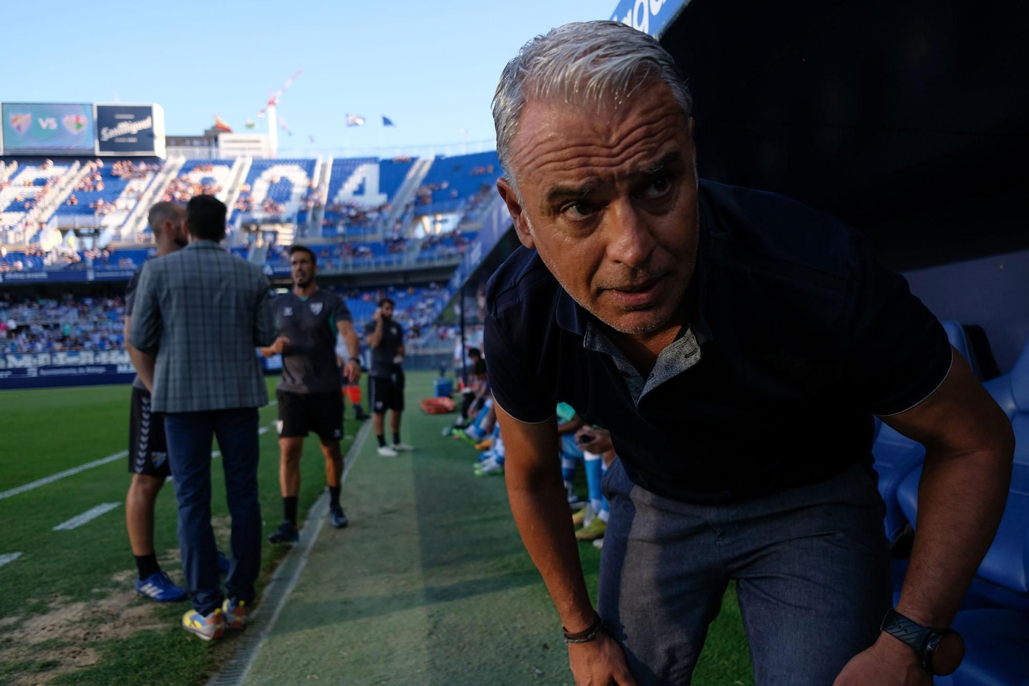 Málaga CF - Antequera CF: el Trofeo Costa del Sol, en imágenes