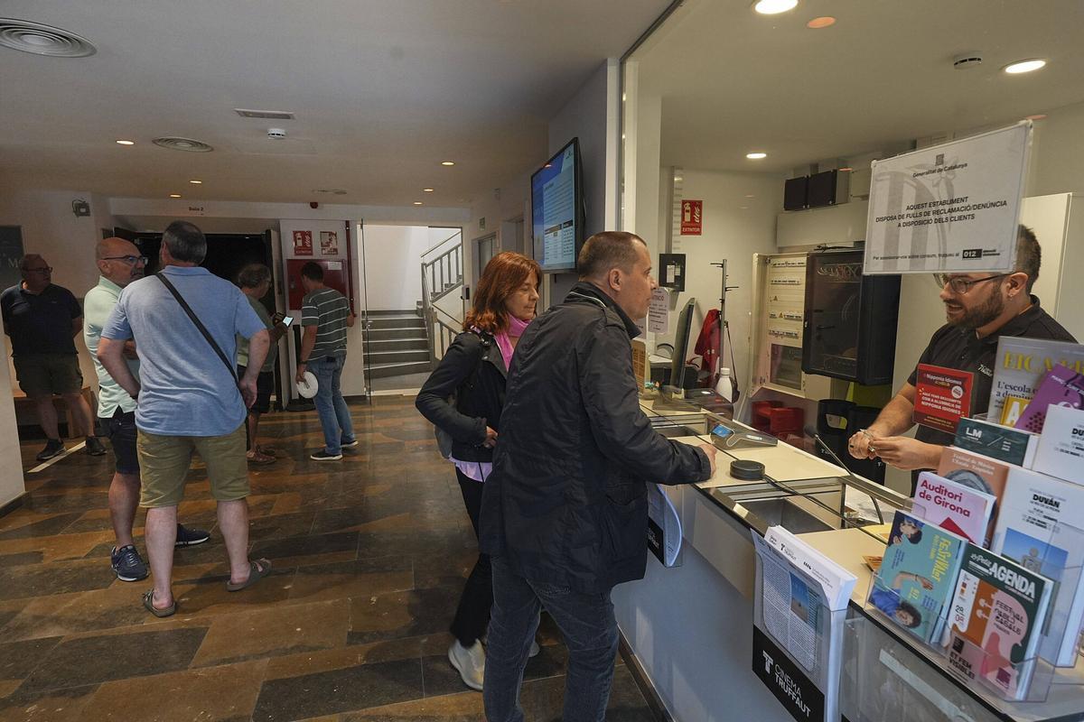 Girona cinema Truffaut ambient gent dia que han adjudicat la gestió a l'empresa de cambrils