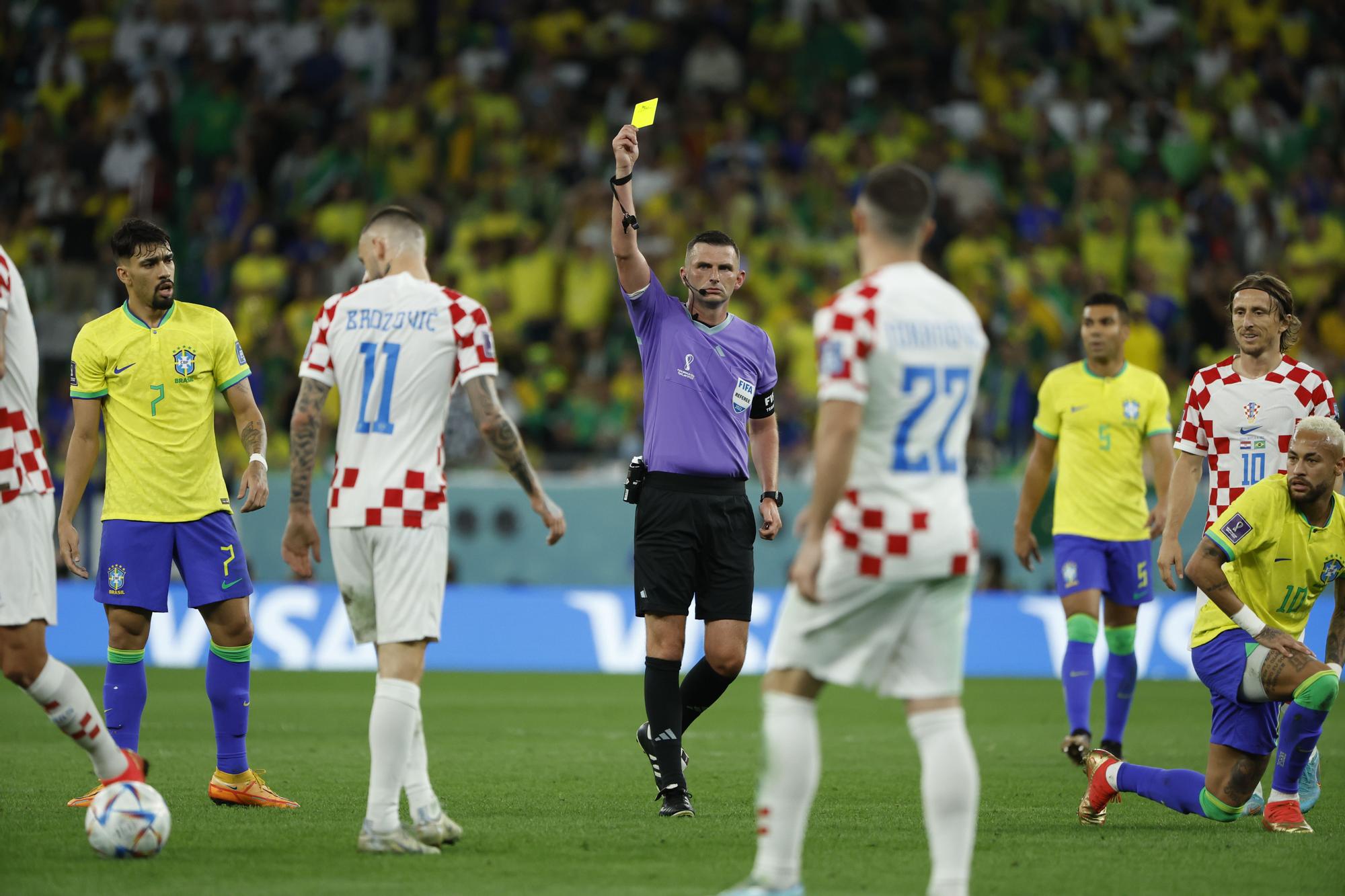 Mundial de Fútbol 2022:  Croacia - Brasil