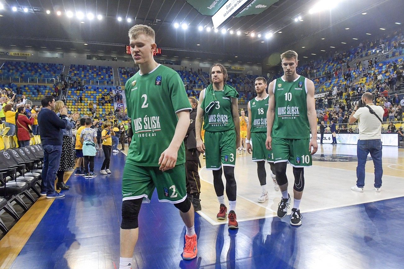 Partido de Eurocup: CB Gran Canaria – Slask Wroclaw