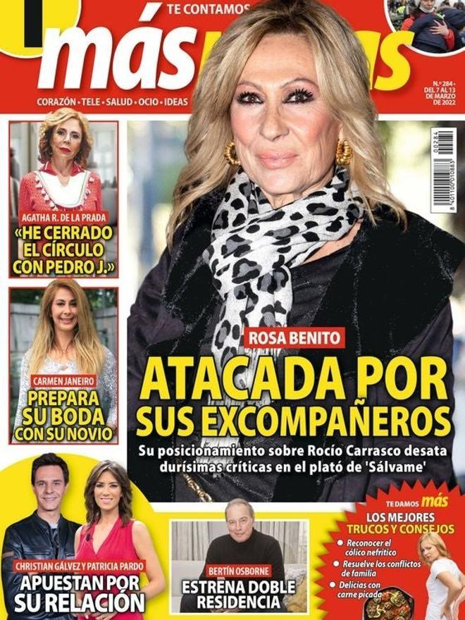 Portada de la revista Más y Más del 7 de marzo de 2022