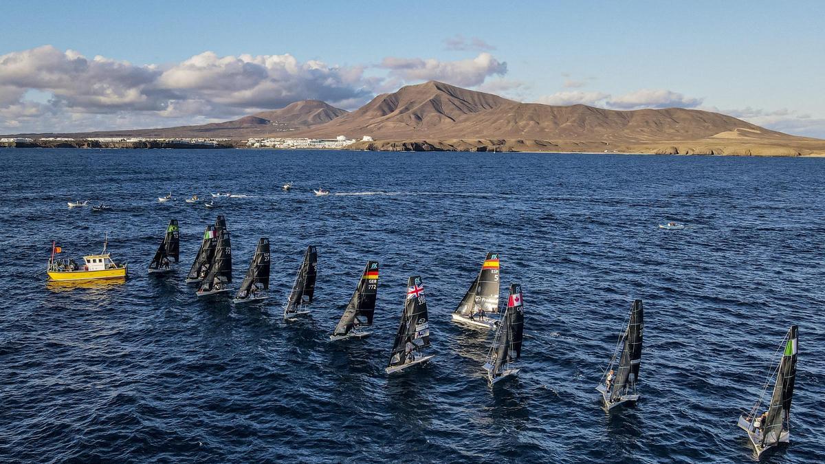 Las aguas de Lanzarote vuelven a convertirse en protagonista de la vela mundial.