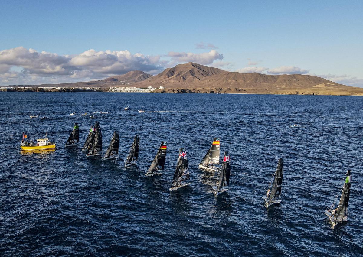 Las aguas de Lanzarote vuelven a convertirse en protagonista de la vela mundial.