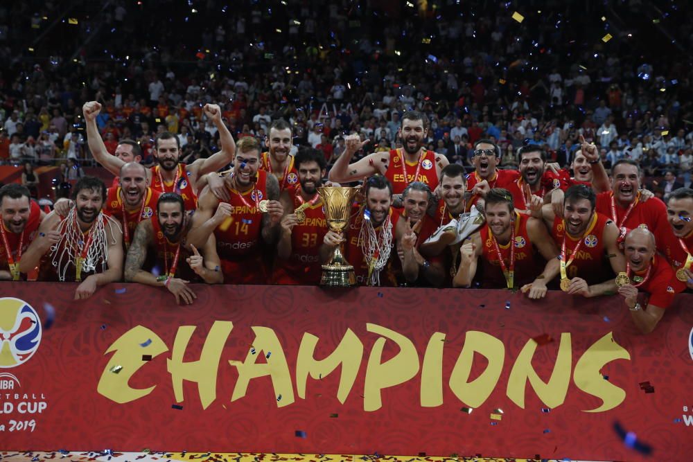 España, campeona del mundo de baloncesto