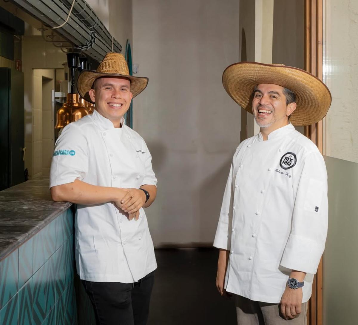 Mauricio Altamirano (izquierda) y Roberto Ruiz (derecha).