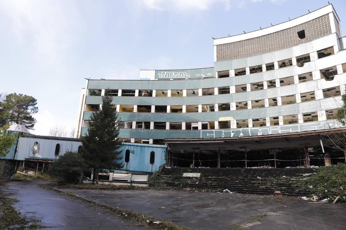 El antiguo edificio de Maternidad.