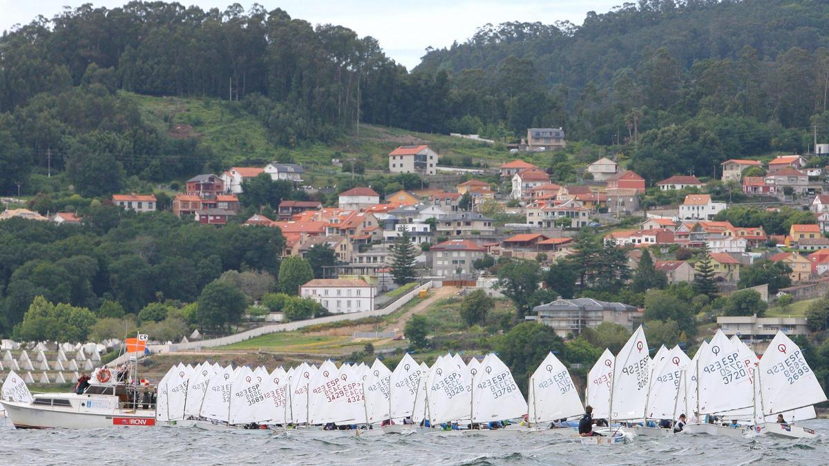 La flotilla de la Copa de España.