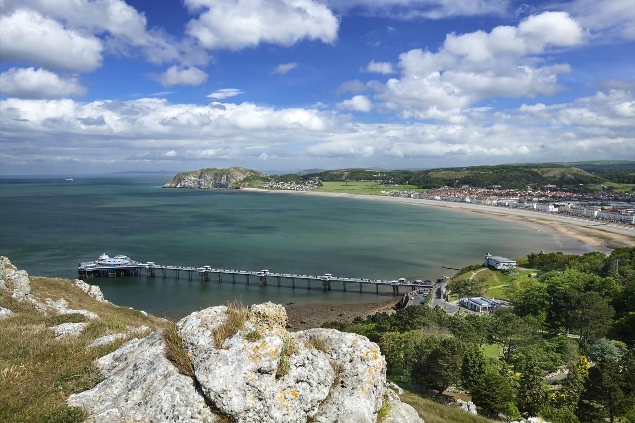Llandudno, en Gales, es una ciudad balneario que parece salida de las novelas de Jane Austen