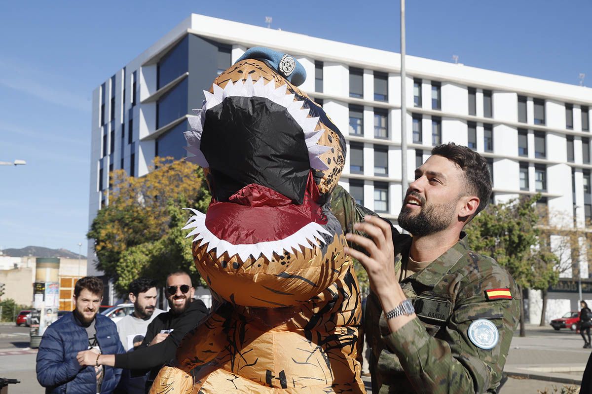 El último contingente de la Brigada Guzmán el Bueno ya está en Córdoba