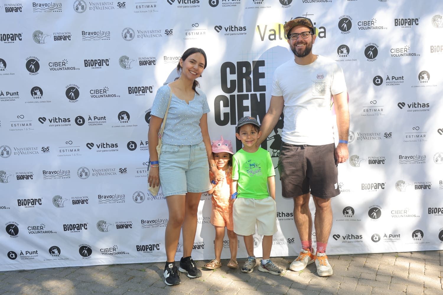 'Creciendo Juntos' en Bioparc València: photocall de todos los asistentes