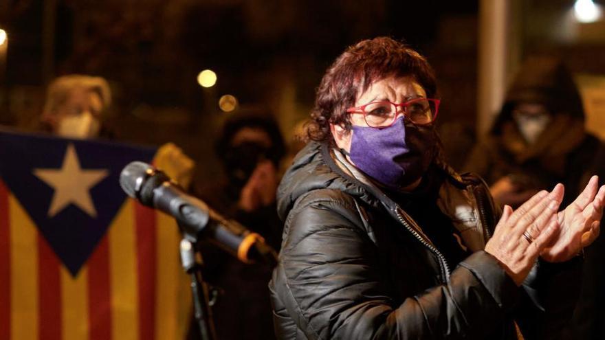 La exconsellera catalana condenada por el &#039;procés&#039;, Dolors Bassa, participa en un acto de Esquerra Republicana en València