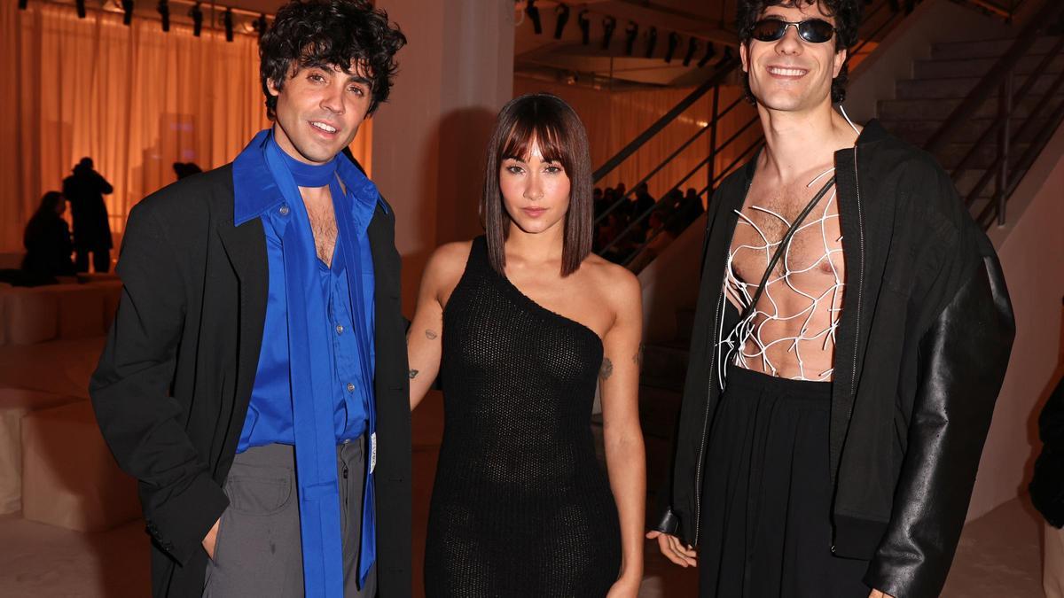 Aitana y los Javis, los mejores embajadores españoles en la Semana de la Moda de Milán ¡y con lookazos!