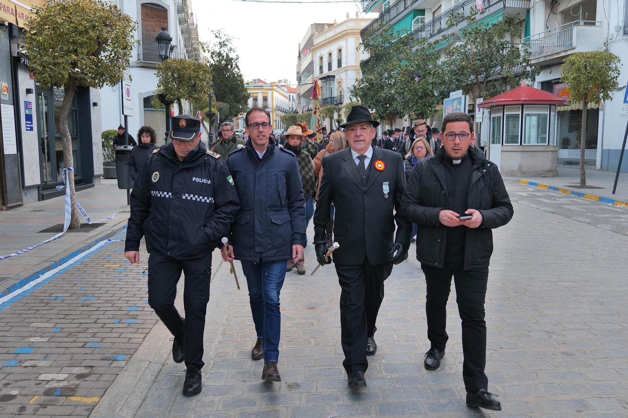 Pozoblanco vive la traida de la Virgen de Luna