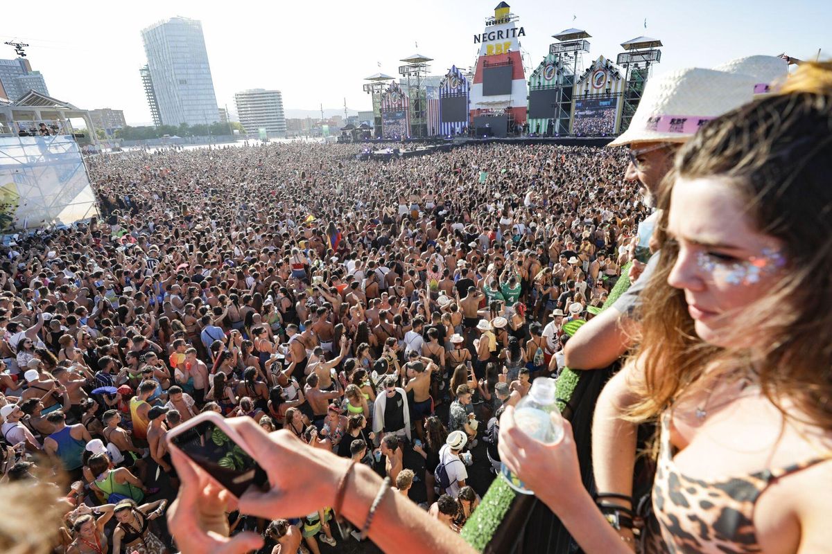 Imagen de 2019 del Reggaeton Beach Festival en el Fòrum.