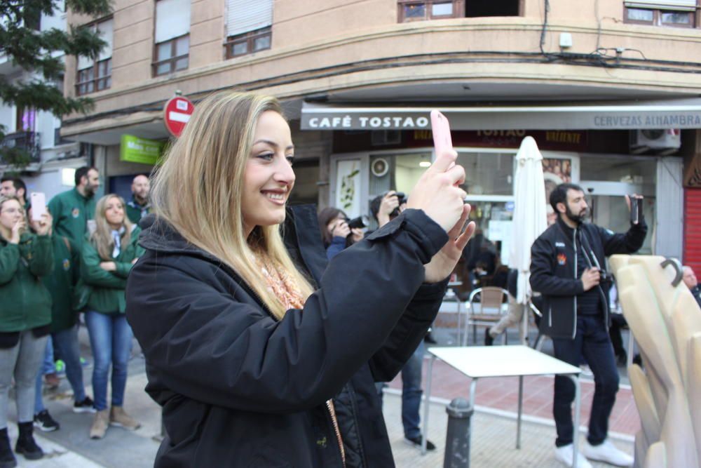 La falla contra la Violencia de Género que encarnó la fallera mayor Rocío Gil