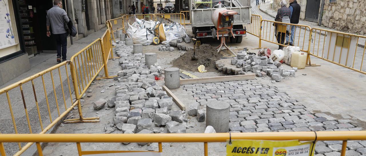 L&#039;estat actual del carrer de les Ballesteries.