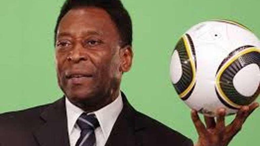 El legendario futbolista Pelé.