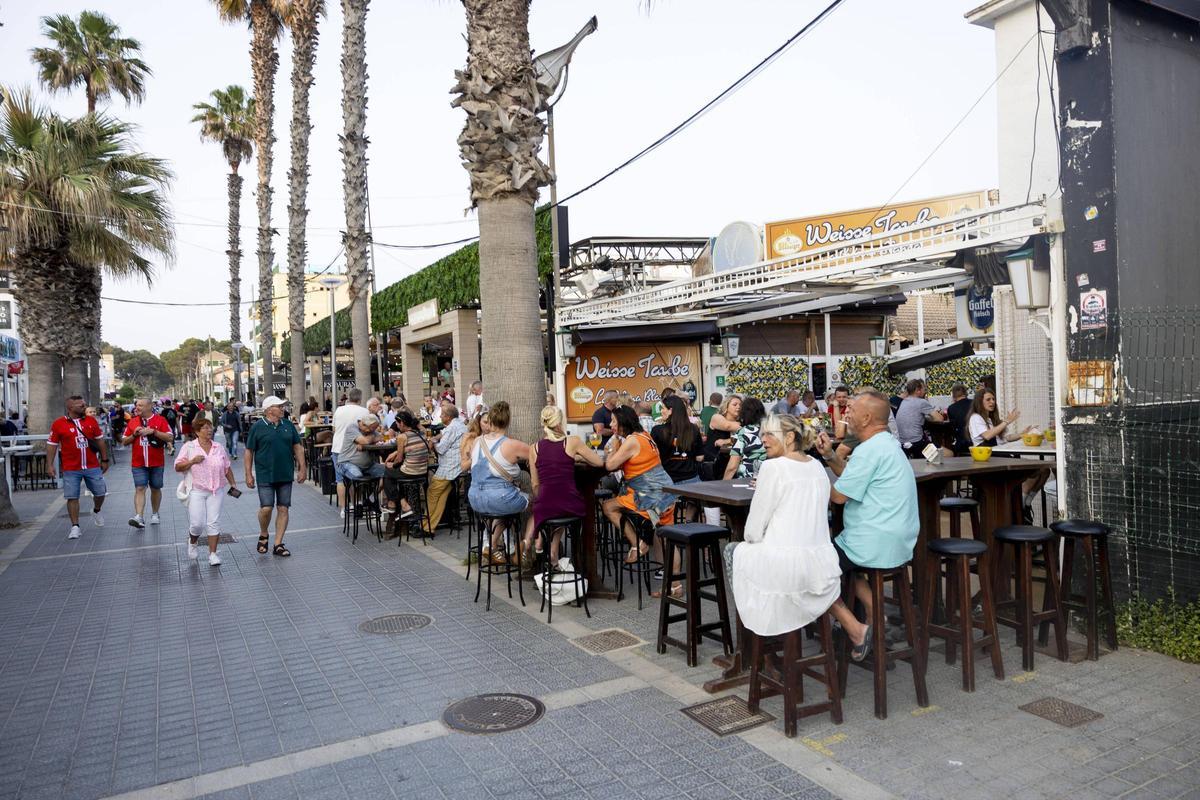 La Platja de Palma está logrando prolongar de forma apreciable su temporada