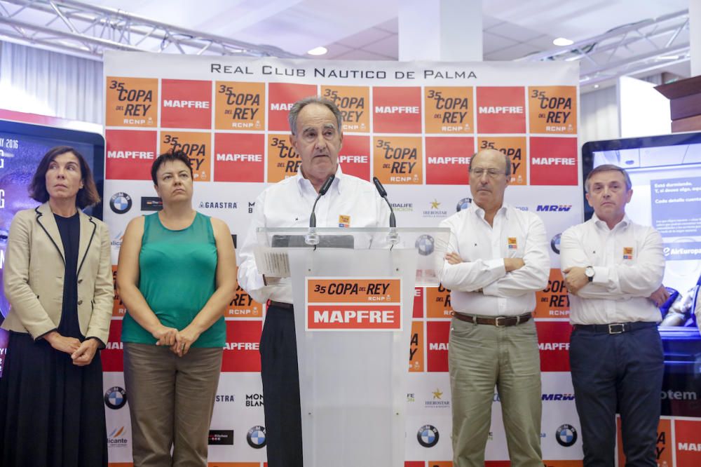 Presentación de la Copa del Rey de vela