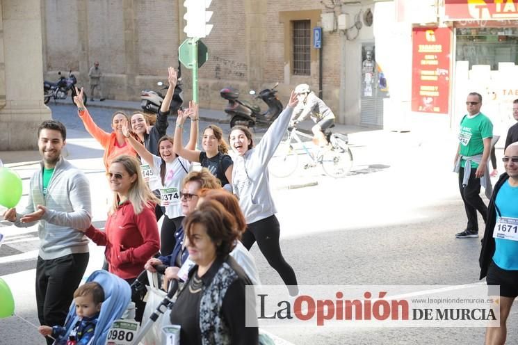 2.000 personas marchan contra el cáncer en Murcia