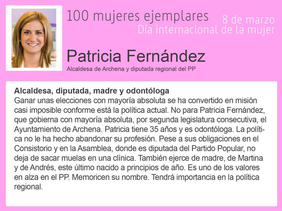 8 de marzo: 100 mujeres de aquí