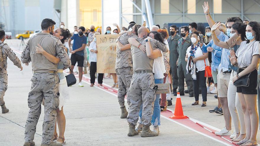 Los militares hablan sobre la misión: &quot;Hubo momentos de mucha tensión e incertidumbre&quot;