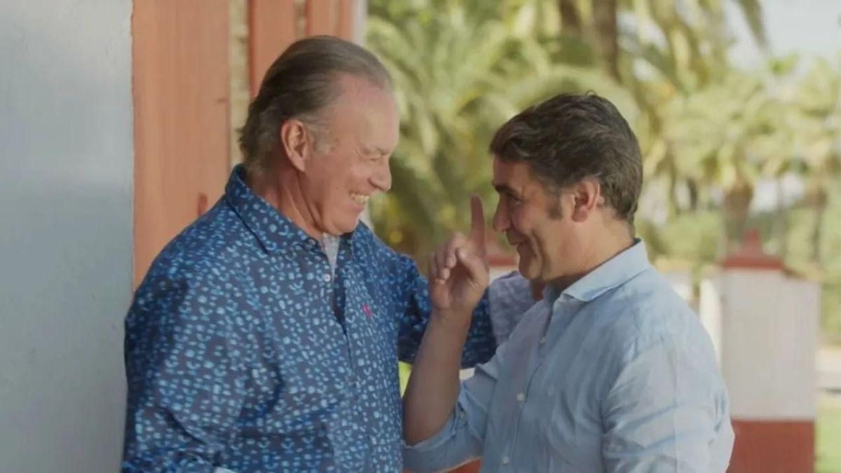 Jesulín de Ubrique junto a Bertín Osborne en 'Mi casa es la tuya'