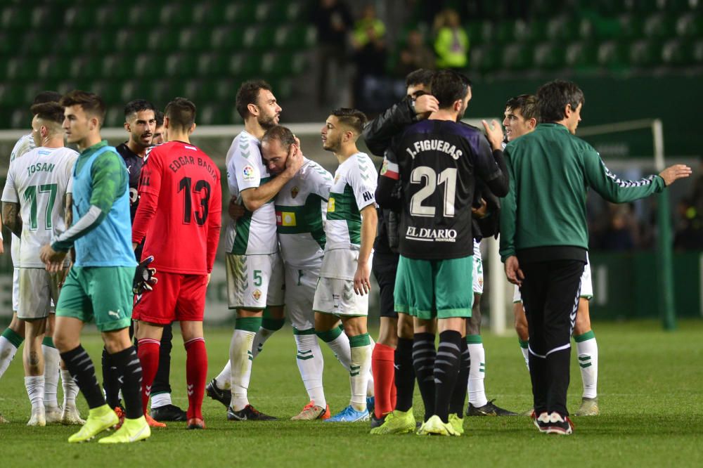 Las mejores fotografías del partido entre el Elche y el Racing de Santander