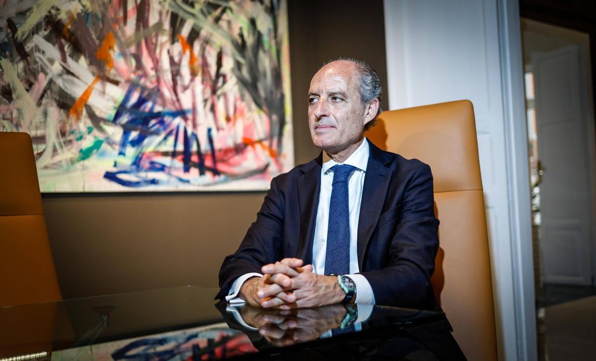 Valencia VLC entrevista a Francisco Camps expresidente de Generalitat Valenciana y del PP