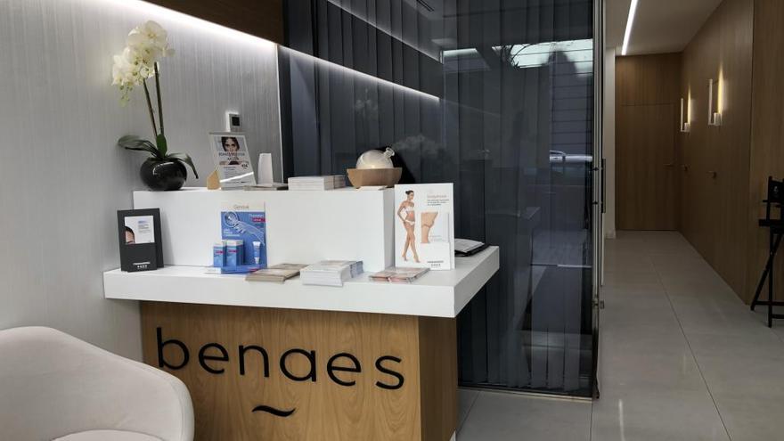 Benaes centro belleza para eliminar celulitis, tratamiento corporal y tratamiento facial.