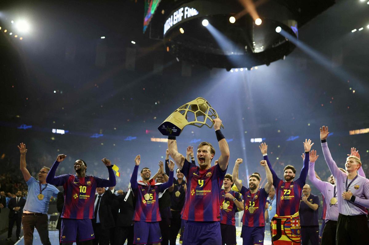 El FC Barcelona de handbol se corona campeón de la Champions League en Colonia