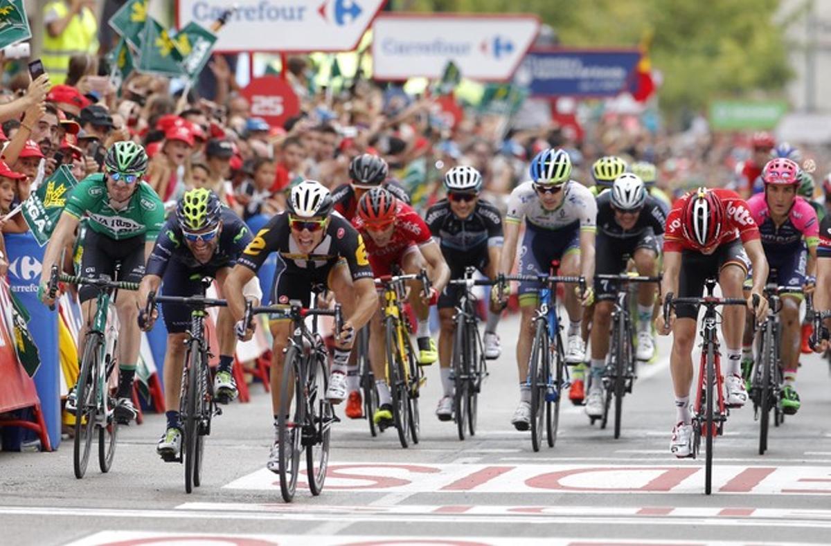 Las mejores imágenes de la etapa de la Vuelta Las mejores imágenes de la etapa de la Vuelta