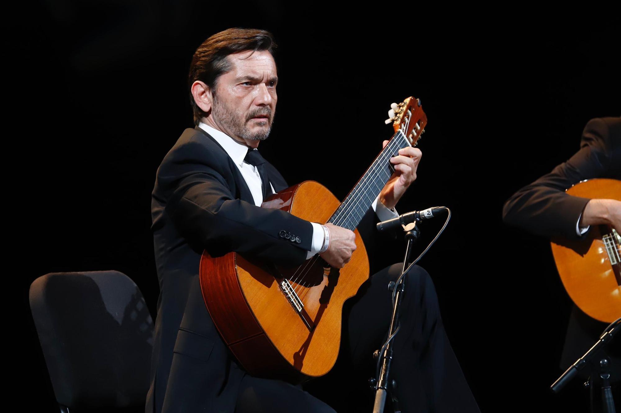 Los guitarristas José María Gallard y Miguel Ángel Cortés junto a la bailaora Ana Morales estrenan "Albéniz Flamenco" en el Teatro Góngora