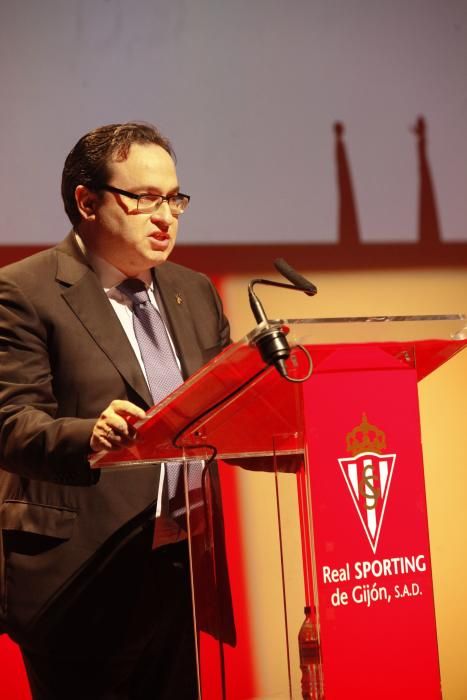 Presentación de la Fundación Escuela de Fútbol de Mareo Real Sporting de Gijón.