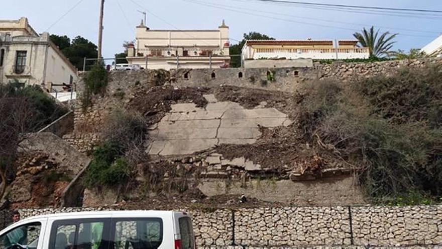 Xàbia Descubren en el puerto un refugio de la Guerra Civil