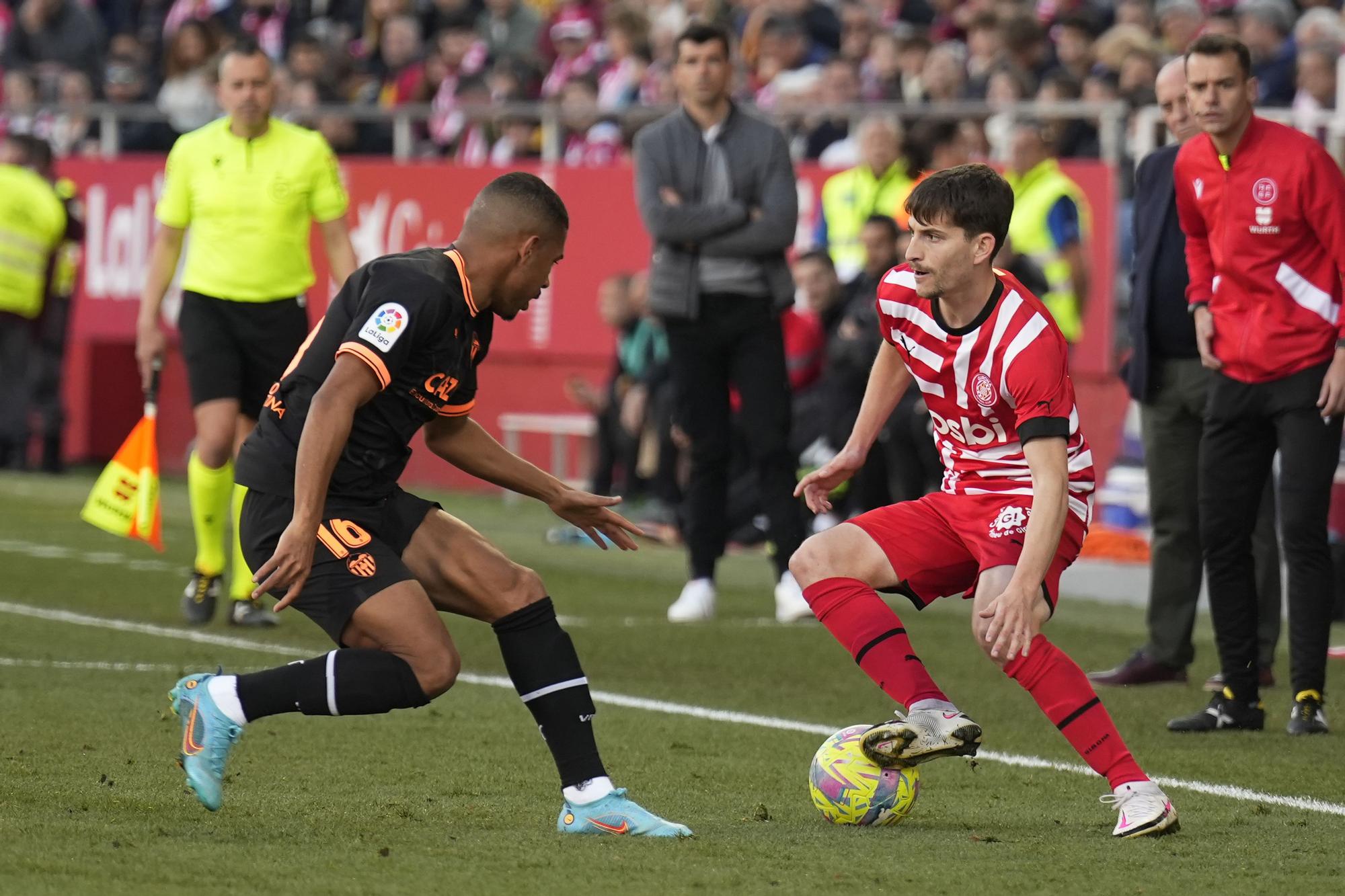 La derrota del Valencia CF en Girona (1-0), en imágenes