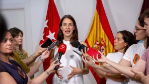 Rita Maestre, portavoz de Más Madrid, expone el uso político de la Policía Municipal en Madrid.