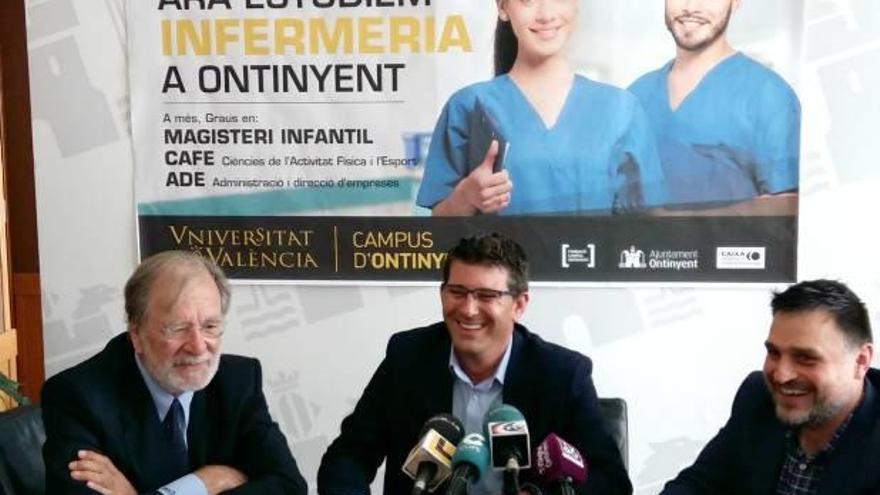 La preinscripción para el nuevo grado de Enfermería en Ontinyent se abre el lunes