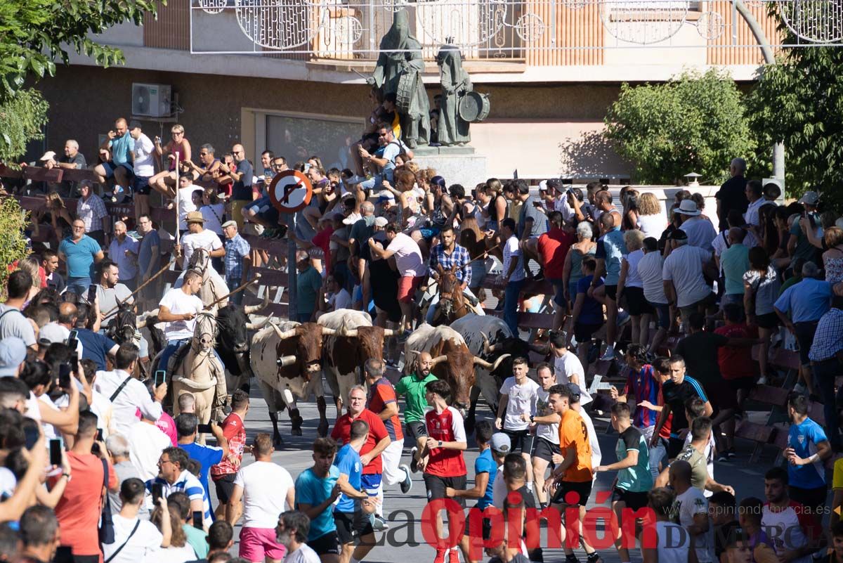 Último encierro en las Fiestas de Moratalla