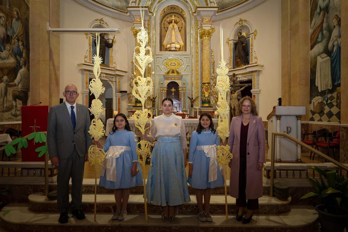 Bendición de las palmas.