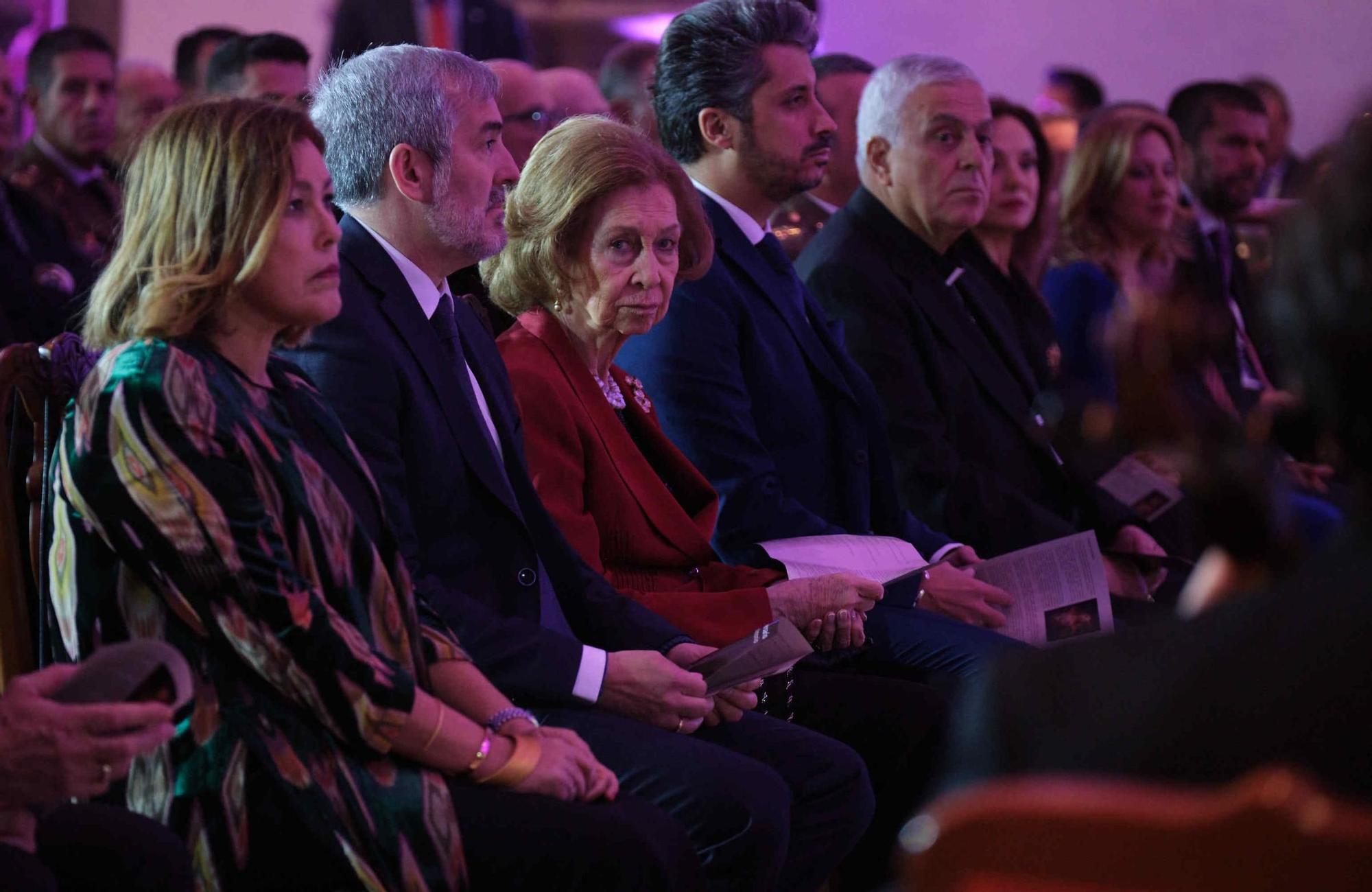 La reina emérita Doña Sofía asiste al concierto del 30 aniversario del Grupo de Ciudades Patrimonio de la Humanidad