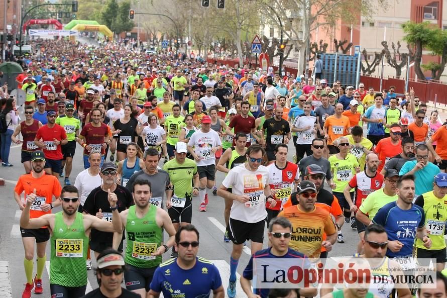 Media Maratón de Murcia: salida