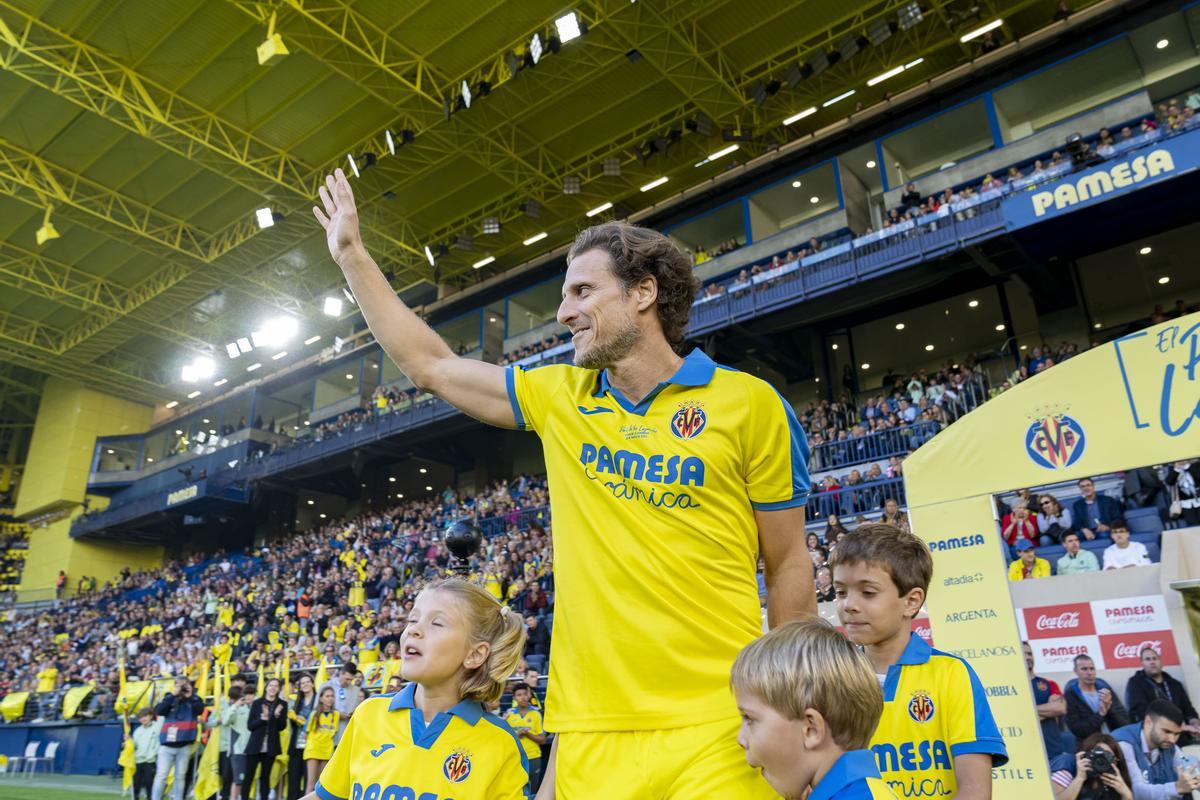 Diego Forlán fue Bota de Oro europeo con el Villarreal.