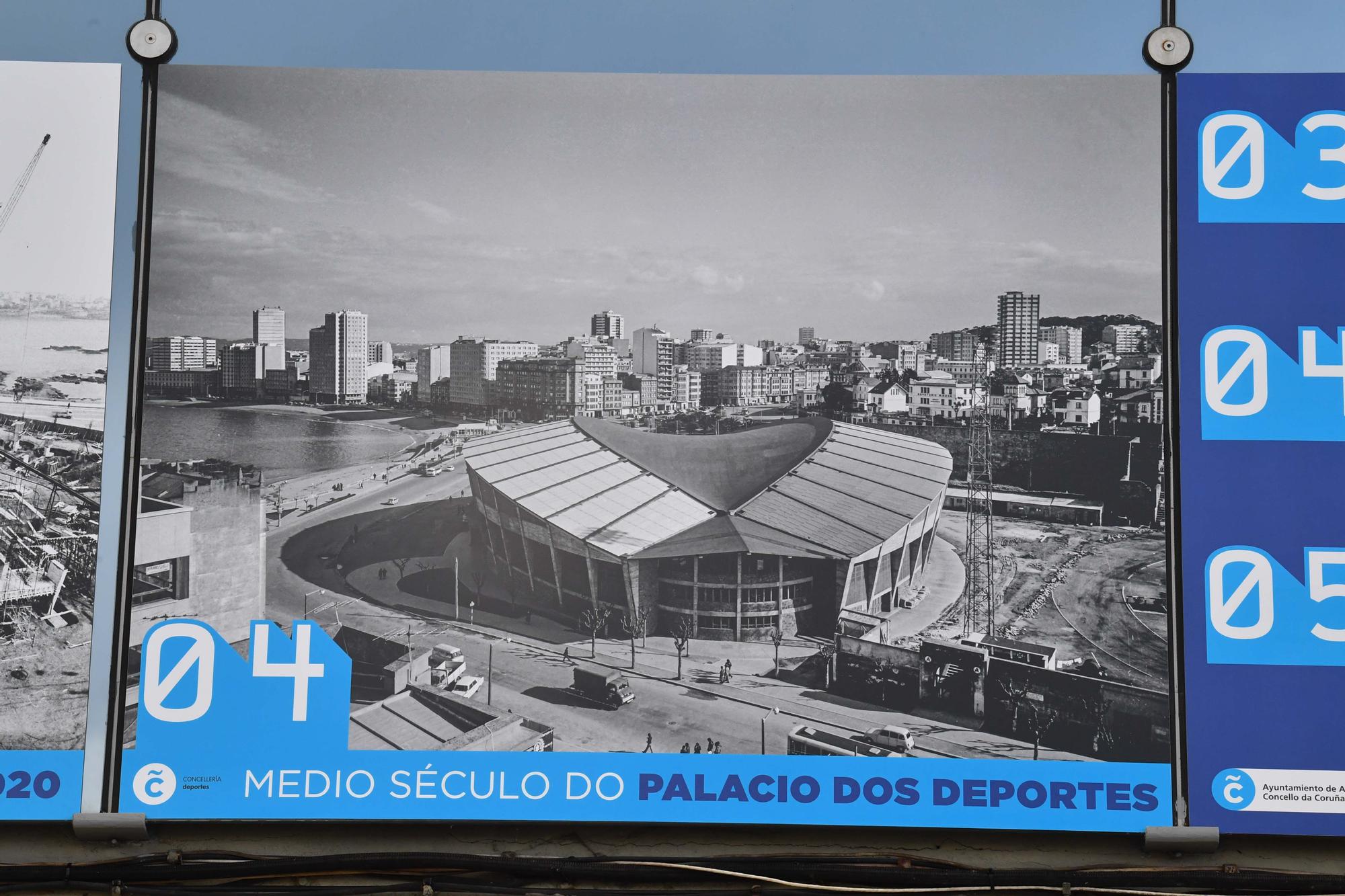 El Palacio de los Deportes de Riazor celebra su 50 aniversario