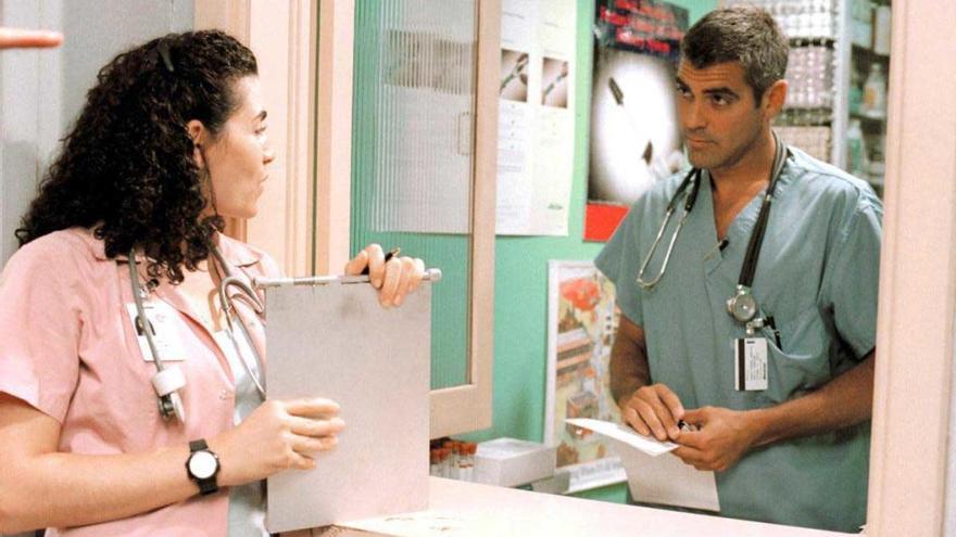 George Clooney en &#039;Urgencias&#039;.