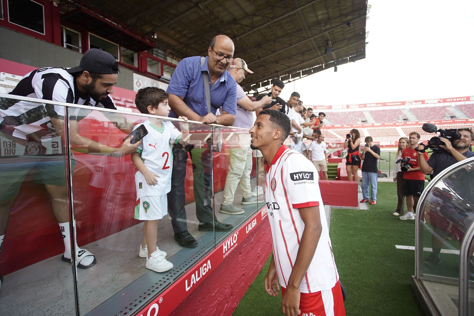 Girona Montilivi Presentació Ounahi, nou jugador del Girona FC